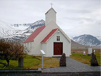 Frá Holtskirkjugarði Önundarfirði